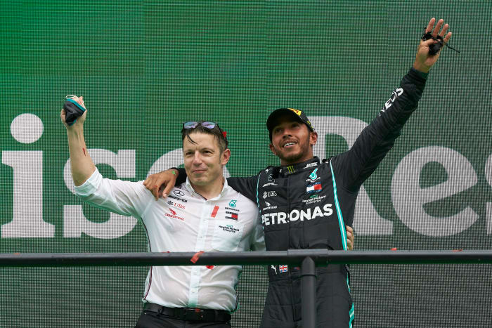 Peter Bonnington - Lewis Hamilton - Mercedes